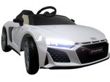 Elektrisches Kinderauto pre deti AUDI R8 Sport weiß