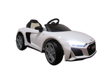 Elektrisches Kinderauto pre deti AUDI R8 Sport weiß