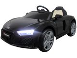 Elektrisches Kinderauto pre deti AUDI R8 Sport schwarz