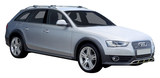 Dachträger YAKIMA silver Audi A4/S4/RS4 Allroad 2009-&gt;2015