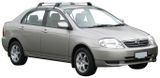 Dachgepäckträger YAKIMA Toyota Corolla ,2002 - 2007 ,4dr Sedan