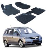 Gummimatten 3D Premium Opel Zafira B 2006-2011