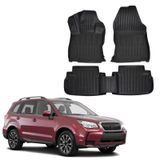 Gummimatten 3D Premium Subaru Forester 2018-up 5pcs