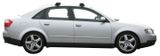 Dachgepäckträger YAKIMA Audi A4/S4/RS4 ,2001 - 2008 ,4dr Sedan