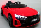 Elektrisches Kinderauto AUDI E-tron GT rot