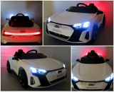 Elektrisches Kinderauto AUDI E-tron GT weiß