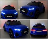 Elektrisches Kinderauto AUDI RS6 GT blau