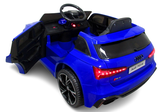 Elektrisches Kinderauto AUDI RS6 GT blau