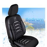 Autositzbezüge für Seat Arona 2017-up BODRUM_Grau 2+3