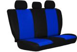 Autositzbezüge für Volkswagen Caddy (IV) 2015-2020 CARO Blau 2+3