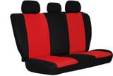 Autositzbezüge für Kia Rio (IV) 2017-&gt; CARO Rot 2+3