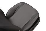 Autositzbezüge für Kia Carens (II) 2006-2012 Design Leather Schwarz 2+3