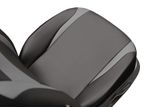 Autositzbezüge für Fiat Punto (Evo) 2010-2011 Design Leather Grau 2+3