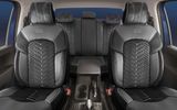 Autositzbezüge für Kia Picanto (II) 2011-2017 DUBAI_Schwarz 2+3