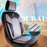 Autositzbezüge für Volkswagen Caddy (IV) 2015-2020 DUBAI_Grau 2+3