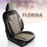 Autositzbezüge für Seat Ibiza (III) 2002-2008 FLORIDA_Beige 2+3