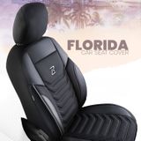 Autositzbezüge für Daewoo Nubira  1997-2002 FLORIDA_Grau 2+3