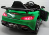 Elektrisches Kinderauto Mercedes GTR - S grün