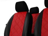 Autositzbezüge für Honda Jazz (III) 2013-2020 Forced K-1 - Rot 2+3