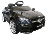 Elektrisches Kinderauto Mercedes GLA45 schwarz