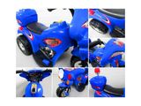 Elektrisches Kindermotorrad M7 blau