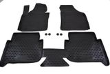 Gummimatten VW Touran 2006-2014 4 pcs 5 places.