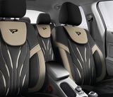 Autositzbezüge für Kia Picanto (III) 2017-up PARS_Beige 2+3