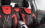 Autositzbezüge für Kia Picanto (III) 2017-up PARS_Rot 2+3