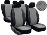 Autositzbezüge für Kia Picanto (II) 2011-2017 Perline - Grau 2+3