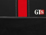 Autositzbezüge für Kia Picanto (II) 2011-2017 GT8 - Schwarz-Rot 2+3
