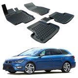 Gummimatten 3D Premium Seat Leon 3 2013 - 2020