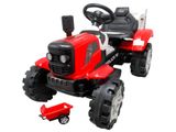 Kindertraktor mit Anhänger C2 rot