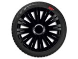 Radkappen Nissan Active RC 16&#039;&#039;  BLACK  4ks set