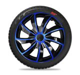 Radkappen Kia Quad 15&quot; Blue &amp; Black 4ks