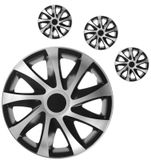 Radkappen Hyundai Draco CS 14&quot; Sliver &amp; Black 4ks