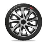 Radkappen Hyundai Draco CS 14&quot; Sliver &amp; Black 4ks