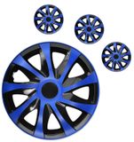 Radkappen Ford Draco CS 15&quot; Blue &amp; Black 4ks