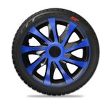 Radkappen Mercedes Draco CS 15&quot; Blue &amp; Black 4ks