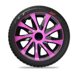 Radkappen Audi Draco CS 14&quot; Pink &amp; Black 4ks