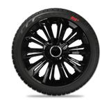 Radkappen Mercedes Strong 15&quot; Black lak. 4ks