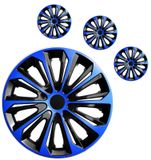 Radkappen Škoda Strong 15&quot; Blue &amp; Black 4ks