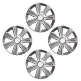 Radkappen Opel GTX Carbon 14&quot; Silver 4ks