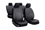 Autositzbezüge für BMW X3 E83 2003-2010 Design Leather Schwarz 2+3