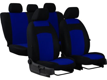Autositzbezüge für Kia Picanto (II) 2011-2017 Classic Plus - Blau 2+3