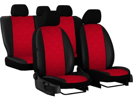 Autositzbezüge für Kia Picanto (II) 2011-2017 Forced K-1 - Rot 2+3