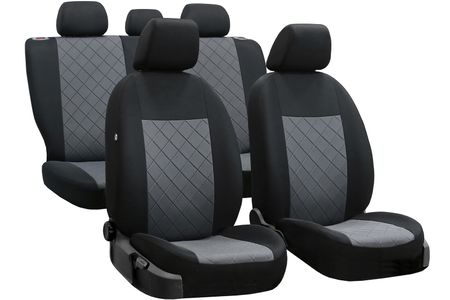 Autositzbezüge für Mitsubishi Outlander (II) 2006-2012 Craft line Grau 2+3