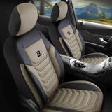 Autositzbezüge für Seat Ateca 2016-up FLORIDA_Beige 2+3