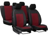 Autositzbezüge für Seat Ibiza (III) 2002-2008 PELLE - Burgund 2+3