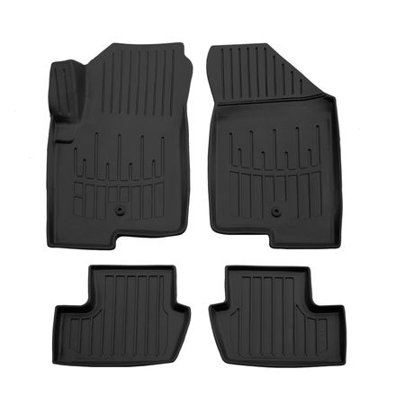 Gummimatten 3D Premium Jeep Compass І 2006-2016 4pcs