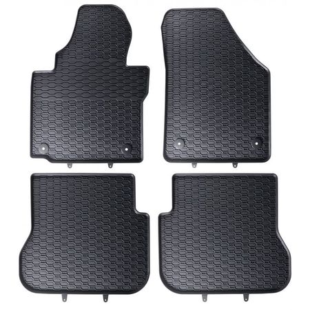 Gummimatten GEYER&HOSAJA VW Caddy 2004-2020 (5 Sitze)